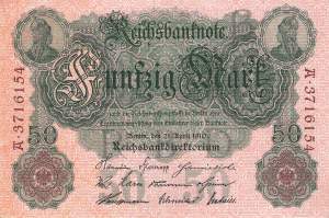 50 Mark 1910 ro.42 B/A
